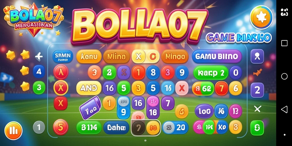 Tampilan gameplay BOLA07 yang penuh aksi dan seru.