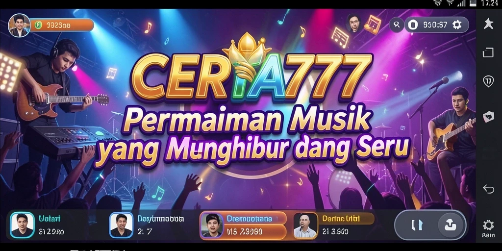 Gameplay CERIA777 yang seru di dunia musik interaktif.
