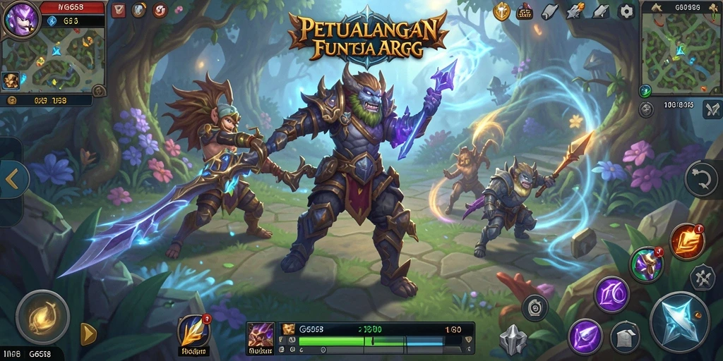 Tampilan gameplay G668 yang menegangkan dan penuh aksi.