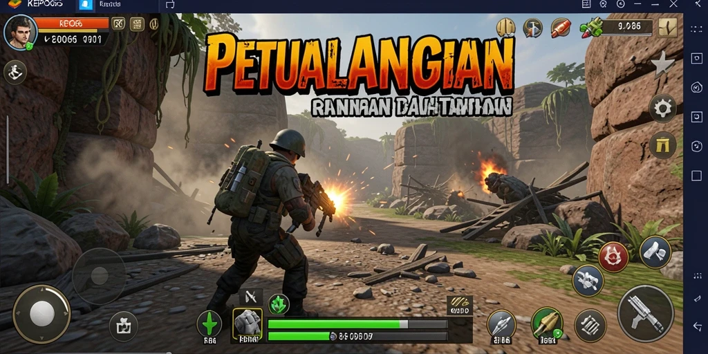 Screenshot gameplay KEPO66 menampilkan aksi petualangan seru.