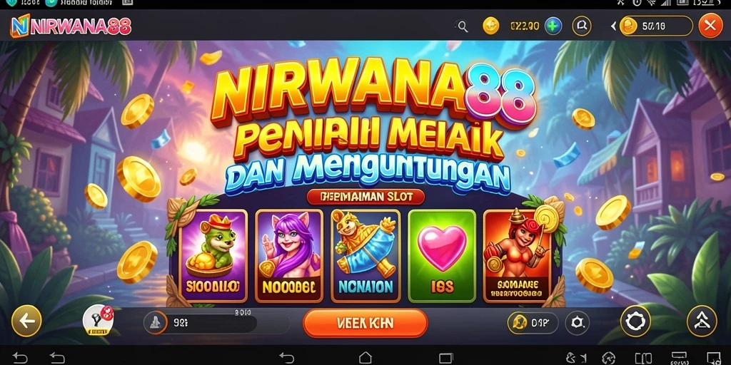 Tampilan gameplay menarik di NIRWANA88 dengan beragam tema Slot.