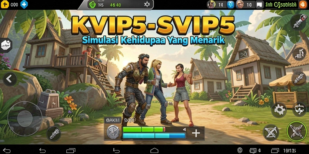 Screenshot menampilkan gameplay SVIP5 yang menakjubkan dan menarik.