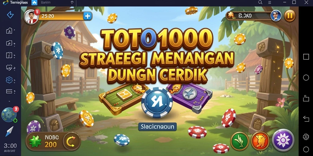Gameplay menarik dan strategi mendebarkan di TOTO1000.